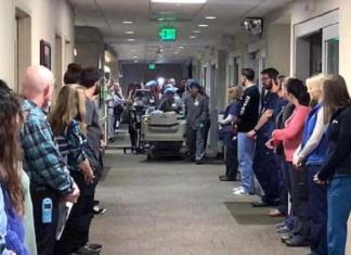 Un conmovedor vídeo muestra el homenaje del personal del hospital a un donador de órganos