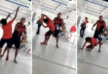 El impactante momento en el que 2 hombres frustran un robo y le dan su merecido al ladrón Robo Río de Janeiro