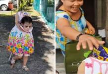 El original disfraz de una pequeña niña se volvió viral y no para de aterrar a todo el mundo
