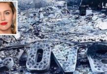 «Mi casa ya no está en pie», Miley Cyrus publica una desoladora foto tras el trágico incendio