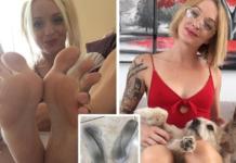 Gracias a sus pies esta mujer gana más de 100.000 € al año