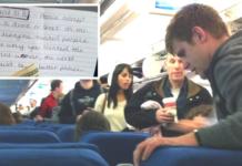 Un pasajero le cede su asiento en primera clase a una mujer desconocida «por su noble labor»