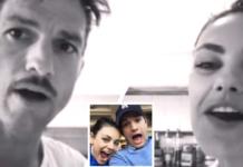 Ashton Kutcher y Mila Kunis se esfuerzan por interpretar «La Vaca Lola» cautivando a sus fans