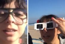 Habla la joven que quemó su retina ocular por ver el eclipse solar sin protección