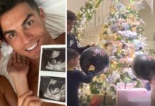 Cristiano Ronaldo y Georgina Rodríguez revelan el género de los gemelos que esperan