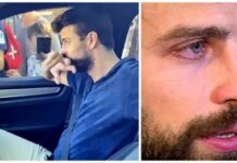 Piqué se deja grabar deprimido escuchando el tema más melancólico que le recuerda a su ex