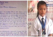 Niña de 14 años es premiada por su impecable caligrafía, la más perfecta del mundo