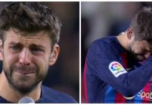 «A veces amar es dejar marchar»– Como si lo hubieran traicionado, Piqué llora en su despedida