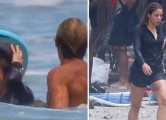 Shakira recibe fuerte golpe y preocupa a todos, su instructor salta para intentar salvarla